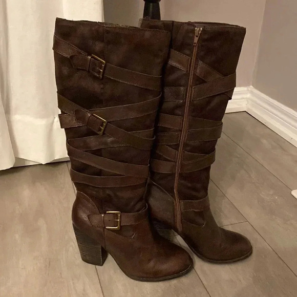 🤎HOST PICK🤎 STEVE MADDEN Knee-high Boots, size 9.5 - Picture 1 of 7